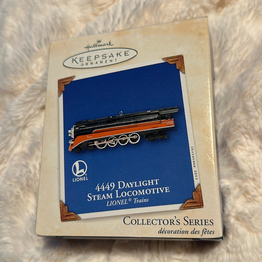 Hallmark Keepsake Ornament Lionel Train Series 4449 Daylight Locomotive NIB